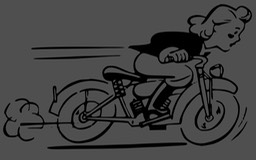 Lady Biker